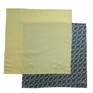 JIM THOMPSON Set of 2 New Silk Pocket Squares Small Scarves Bundle